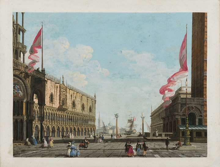 The Piazza San Marco and the Piazzetta, Venice